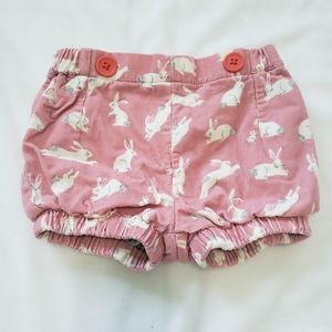 Baby Boden Bunny Corduroy Bloomer Shorts